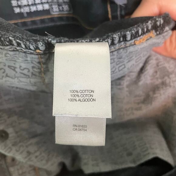 Kenneth Cole Dark Wash Straight Leg Men's Jeans Dark Denim Size 32x30 - Picture 6 of 7